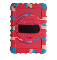 NIKCORP Oklopna zaštitna maska za iPad 10.2" (2019/2020) sa stalkom elegantna futrola s funkcijom buđenja i spavanja, roza